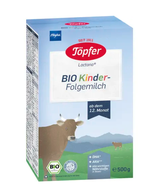 Töpfer Bio Kinder-Folgemilch 500g