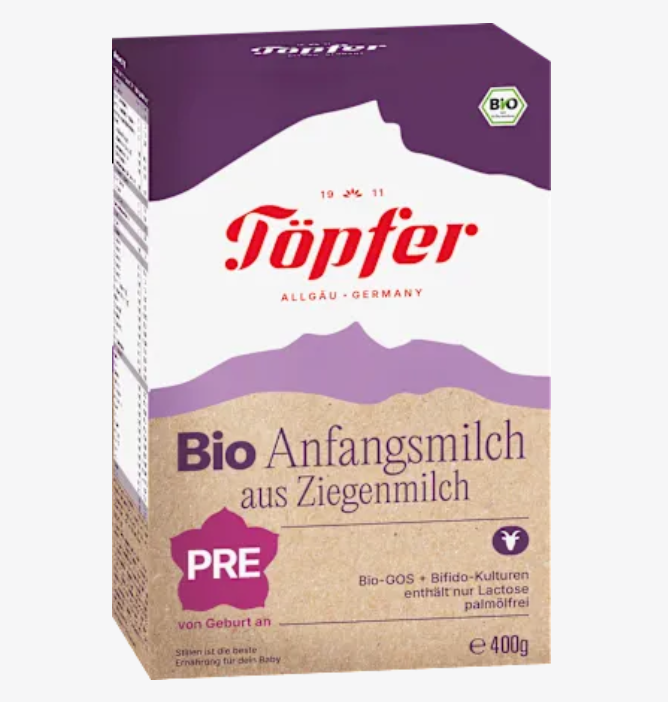 【dm】Anfangsmilch Pre aus Ziegenmilch, 400 g