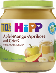 【rossmann】Bio Apfel-Mango-Aprikose auf Grieß