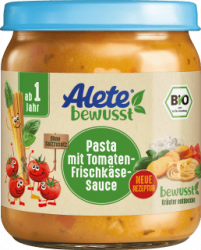 【dm】Menü Pasta mit Tomaten-Frischkäse-Sauce ab 1 Jahr, 250 g