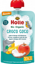 【dm】Quetschie Croco Coco, Apfel & Mango mit Kokusnuss ab 8 Monaten, 100 g