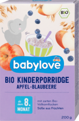 【dm】Kinderporridge Bio Apfel-Blaubeere, ab dem 8. Monat, 200 g