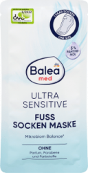 【dm】Fußsockenmaske Ultra Sensitive, 1 Paar, 2 St