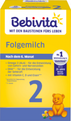 【dm】Folgemilch 2 nach dem 6.Monat, 500 g