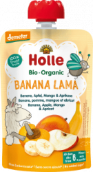 【dm】Quetschie Banana Lama, Banane, Apfel, Mango & Aprikose ab 6 Monaten, 100 g