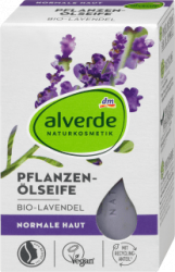 【dm】Seifenstück Pflanzenölseife mit Bio-Lavendel, 100 g