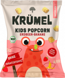 【dm】Kindersnack Popcorn Erdbeere Banane, ab 3 Jahren, 20 g