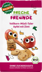 【dm】Kinderkekse Vollkorn-Müsli-Taler Apfel mit Zimt ab 3 Jahren, 100 g