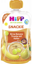 【rossmann】Bio Snackie Birne-Banane-Traube mit Hafer