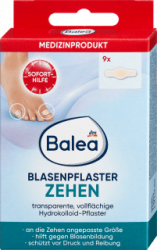 【dm】Blasenpflaster Zehen, 9 St