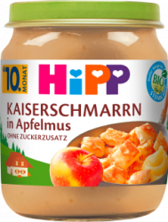 【dm】Kleine Mehlspeise Kaiserschmarrn in Apfelmus ab dem 10. Monat, 200 g