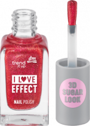 【dm】Nagellack Effect 020 Red Glitter, 8 ml