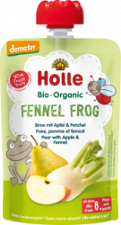 【dm】Quetschie Fennel Frog, Birne, Apfel & Fenchel ab 6 Monaten, 100 g