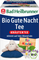 【dm】Kindertee, Bio Gute Nacht Tee (8 Beutel), 14 g