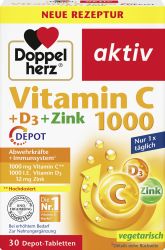 【rossmann】aktiv Vitamin C 1000 + D3 + Zink