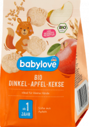 【dm】Kindersnack Dinkel-Apfel-Kekse Bio ab 1 Jahr, 125 g