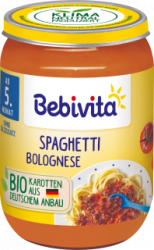 【dm】Menü Spaghetti Bolognese ab dem 5.Monat, 190 g