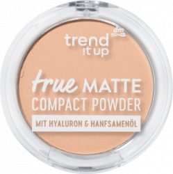 【dm】Puder Kompakt True Matte 040 Dunkel Beige, 9 g