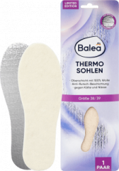 【dm】Einlegesohlen Thermo Gr. 38/39 (1 Paar), 2 St