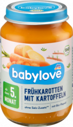 【dm】Gemüse Frühkarotten mit Kartoffel ab dem 5. Monat, 190 g