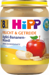 【dm】Frucht & Getreide Apfel-Bananen-Müsli, ab dem 8.Monat, 190 g