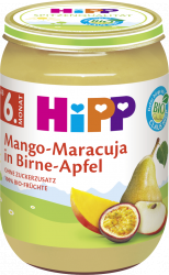 Bio Mango-Maracuja in Birne-Apfel