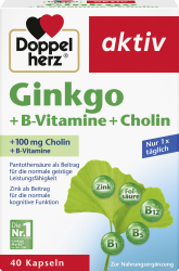 【rossmann】aktiv Ginkgo + B-Vitamine + Cholin