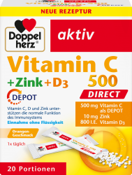 aktiv Vitamin C 500 Direct + Zink + D3