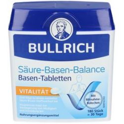 【apotheke】Bullrich Säure-Basen-Balance Tabletten  180粒 痛风 尿酸