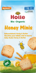 【dm】Babysnack Zwieback Honey Minis, ab dem 12. Monat, 100 g