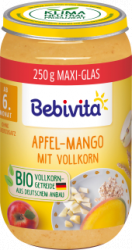 【dm】Frucht & Getreide Apfel-Mango mit Vollkorn, ab dem 6.Monat, 250 g