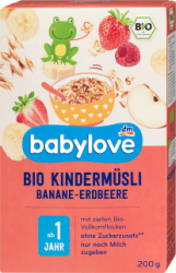 【dm】Kindermüsli Bio Banane-Erdbeere ab 1 Jahr, 200 g