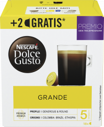 Dolce Gusto Grande Kaffeekapseln 16+2