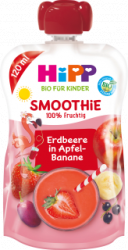 【dm】Quetschie Smoothie Mix Rote Früchte in Apfel-Banane, 120 ml