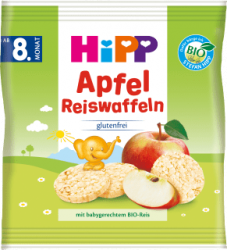 【dm】Babysnack Apfel Reiswaffeln, ab dem 8. Monat, 30 g