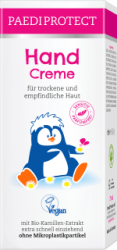 【dm】小企鹅 PAEDIPROTECT Handcreme trockene & empfindliche Haut, 75 ml