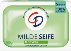 【dm】mildes Seifenstück mit Aloe Vera, 100 g