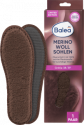 【dm】Einlegesohlen Merino Gr. 38/39 (1 Paar), 2 St