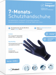 viralProtect 7-Monats-Schutzhandschuhe  by Livinguard Herren Größe L