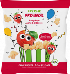 【dm】Kindersnack Party Pops Apfel Erdbeere ab 1 Jahr, 15 g