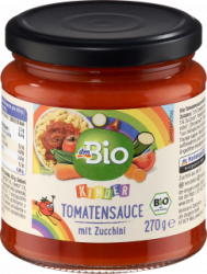 【dm】Kinder Tomatensauce mit Zucchini, 270 g