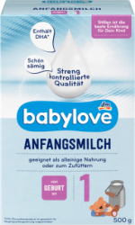 【dm】Anfangsmilch 1 von Geburt an, 500 g