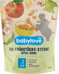 【dm】Kindermüsli Apfel-Birnen-Sterne, ab 1 Jahr, 125 g