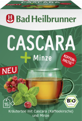 Bio Kräutertee Cascara+Minze
