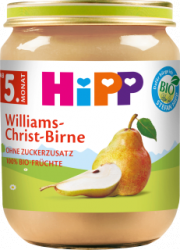 【dm】Früchte Williams-Christ-Birne, ab dem 5. Monat, 125 g