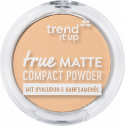 【dm】Kompakt Puder True Matte 020 Beige, 9 g