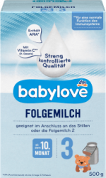 【dm】Folgemilch 3 ab dem 10. Monat, 500 g