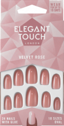 【dm】Künstliche Nägel Velvet Rose Oval, 24 St