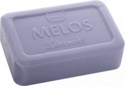 【dm】Seifenstück Melos Lavendel, 100 g