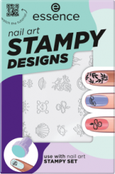 【dm】Nagelschablone Nail Art Stampy Designs, 1 St